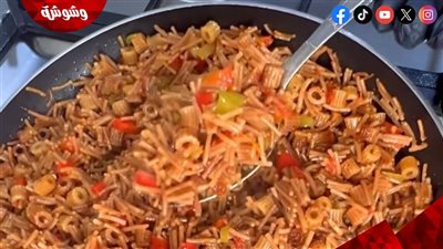 طريقة تحضير مكرونة بالشعرية بطعم بيتي سريع ومكونات بسيطة