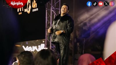 بالصور.. محمد فؤاد يحيي حفلًا غنائيًا في بغداد 