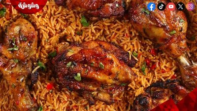 خطوة بخطوة.. حضري الأرز البخاري الذهبي بالدجاج المحمر