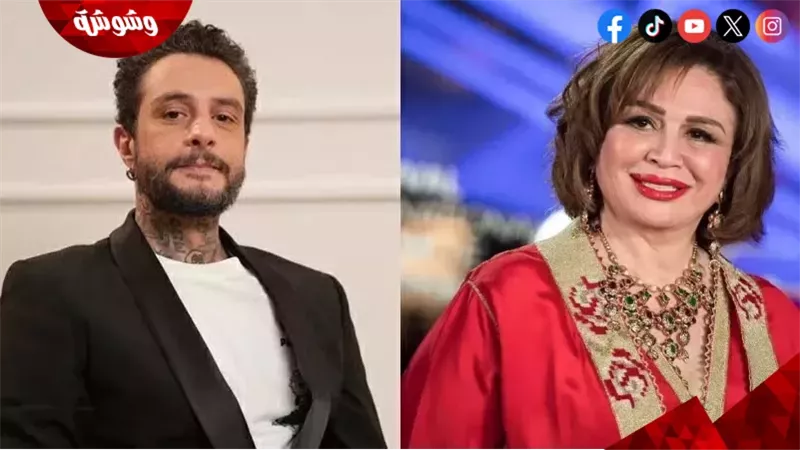 الهام شاهين و أحمد