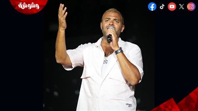 بالصور.. رامي صبري يحيي حفلا غنائيا في جامعة بدر 