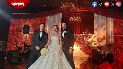 بالصور.. سعد الصغير يحتفل بزفاف نجله محمد