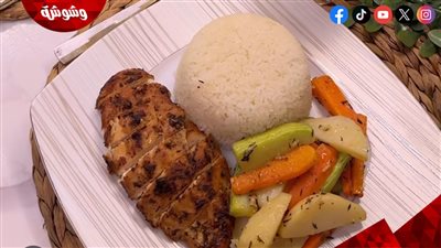 وجبة غداء متكاملة.. طريقة تحضير الخضار السوتيه مع الفراخ والأرز