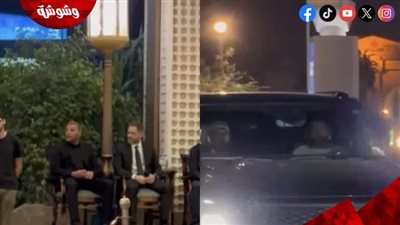 تامر حسني ورامي صبري أول الحضور في عزاء الموزع الموسيقي الراحل طارق توكل