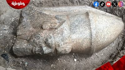 اكتشاف أثري جديد.. مواطن يعثر على بقايا تمثالين ضخمين لرمسيس الثاني في أرضه 
