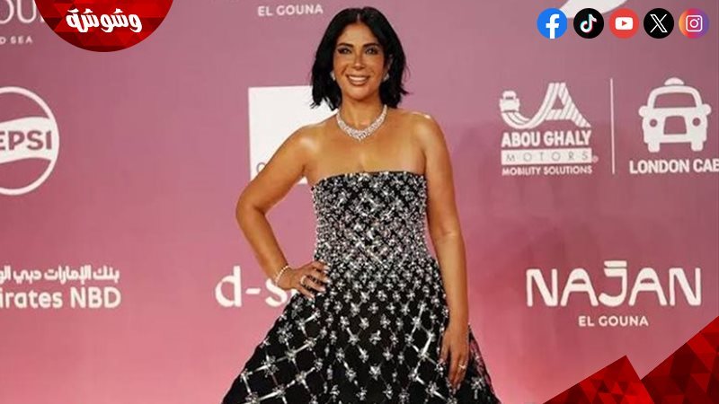 منى زكي في مهرجان الجونة