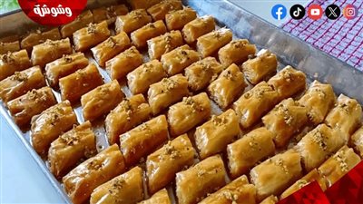 اقتصادية ولذيذة.. طريقة عمل الجلاش الحلو بالمكسرات في المنزل 