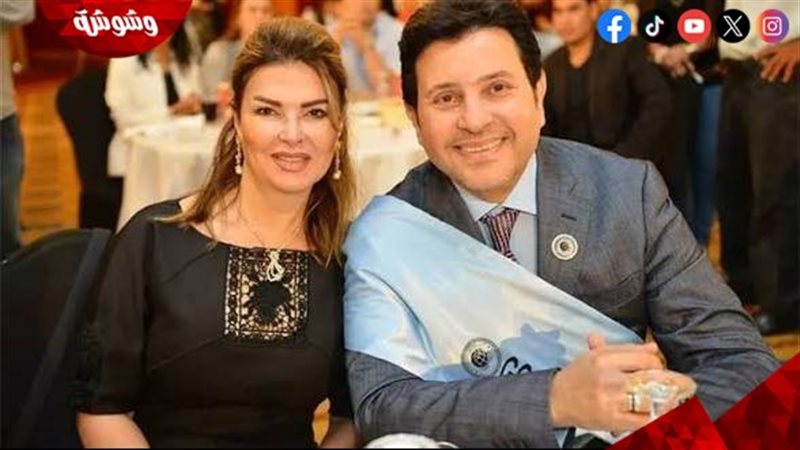 هاني شاكر و زوجته