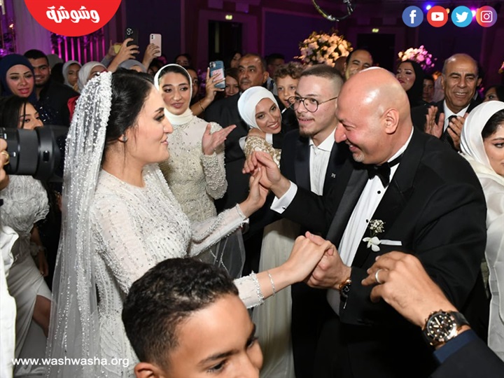 المخرج معتز التوني يحتفل بزفاف ابنة شقيقه المستشار محمد التوني