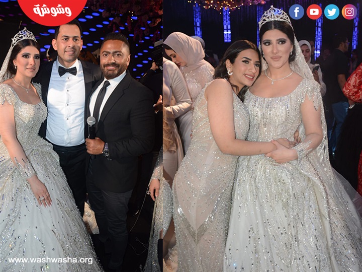 بالصور.. حفل زفاف "عمر وميرنا"